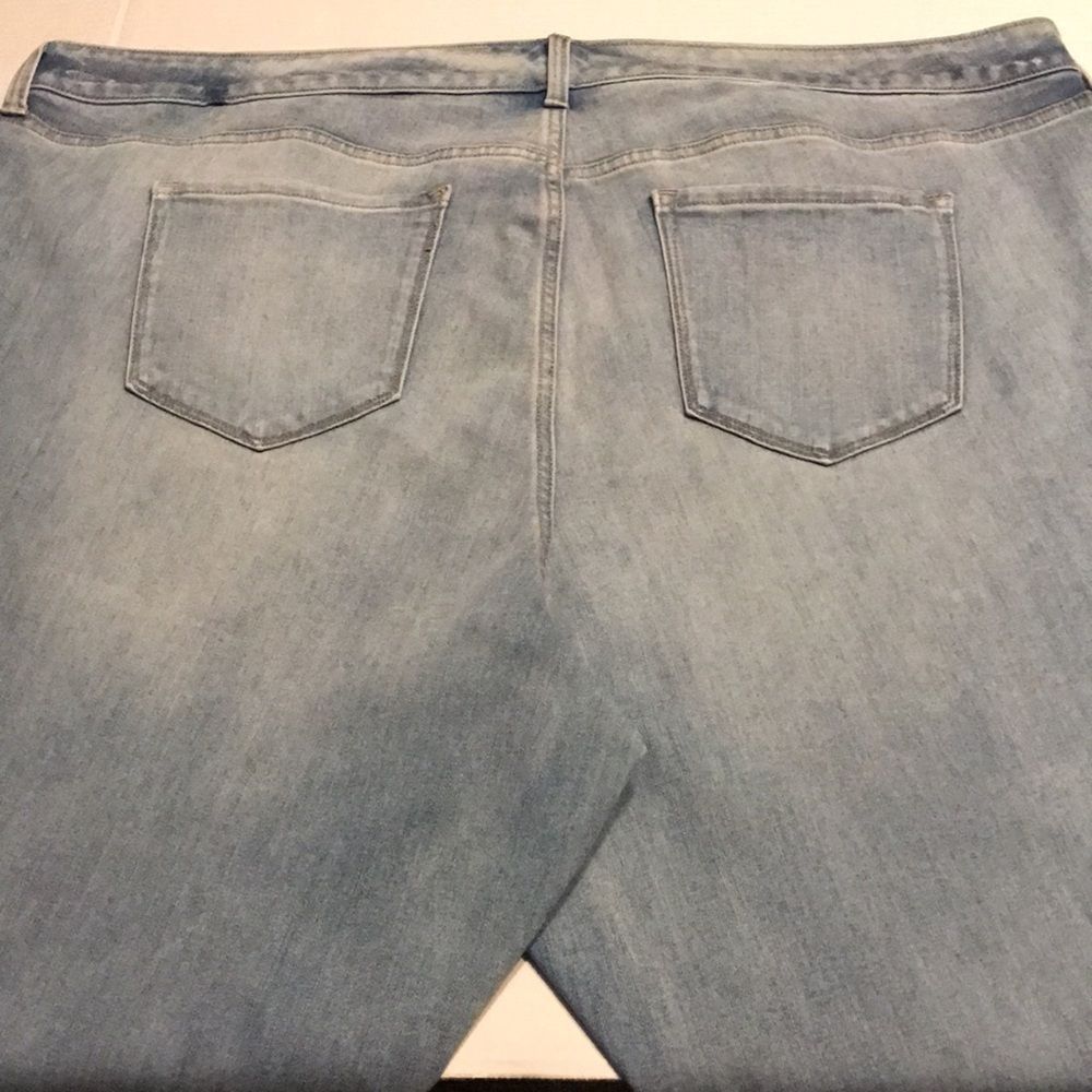 OLD NAVY Kicker Bootcut Jeans Women's PLUS Size 26 SHORT Wide Leg Flare‎ #1 NWT